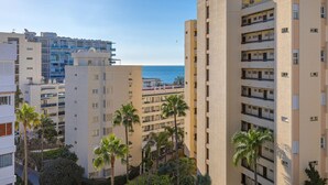 Exterior - Beachfront 1-Bedroom, Ocean Views, Bright Balcony (Marbella)