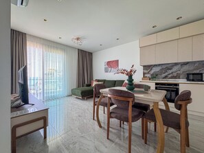 Interior - Qoople Excellence A39 Cozy 1-bedroom apartment in charming Alanya (Alanya)
