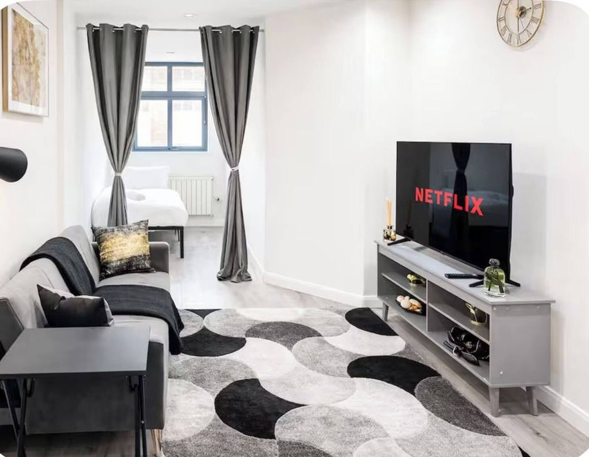 Appartement, 1 chambre | Salle de séjour