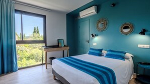 Chambre Double Supérieure, vue Sorgue | Truy cập Internet không dây miễn phí, bộ trải giường