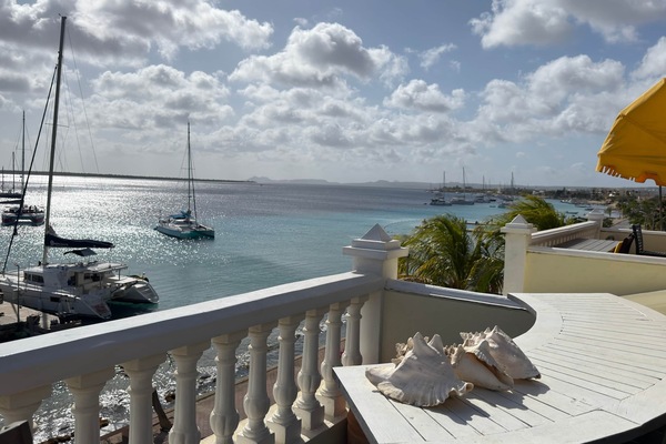 Our favorite front-row seat to Bonaire’s sparkling Caribbean waters.