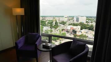 Deluxe Double Room, City View | Interior