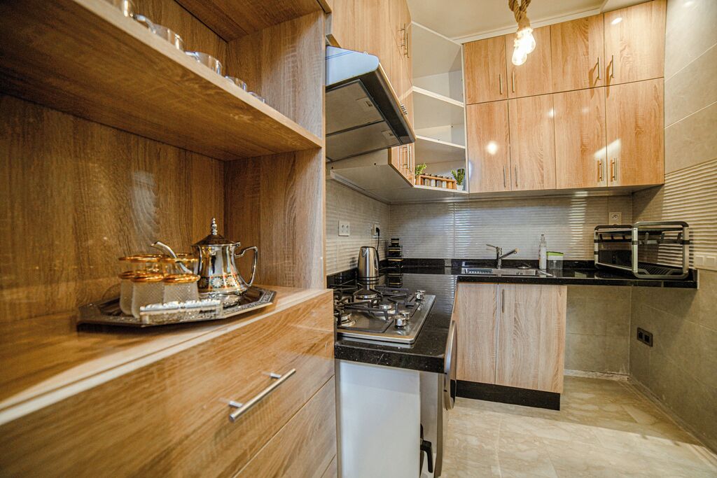 Kühlschrank, Ofen, Herdplatte, Mixer