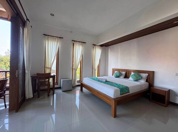 Room - Room-a Quiet Room With Balcony in the he (Ubud)