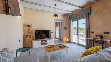 Familienvilla, Terrasse, Bergblick | Wohnbereich
