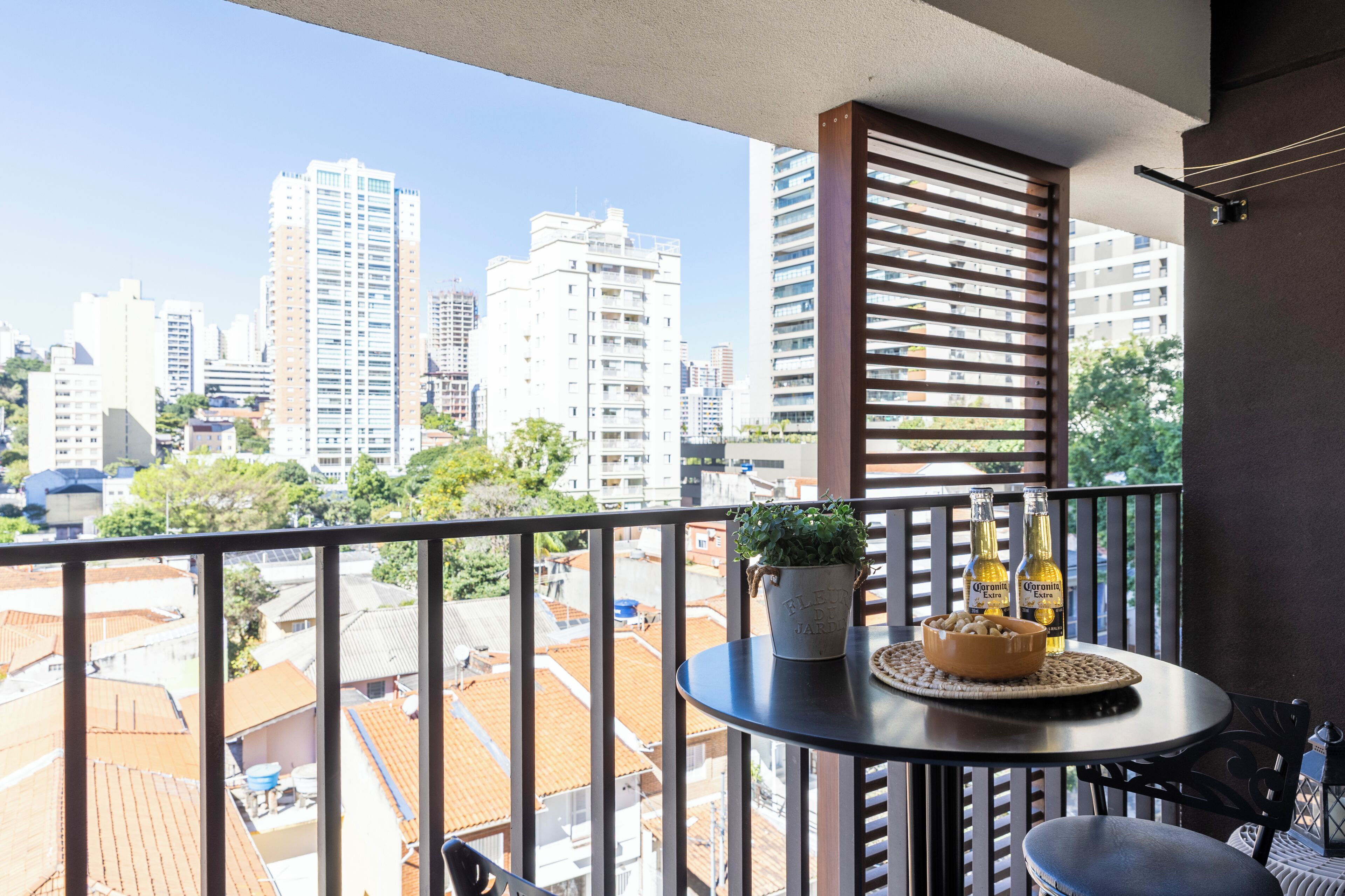 Apartamento clássico | Varanda coberta