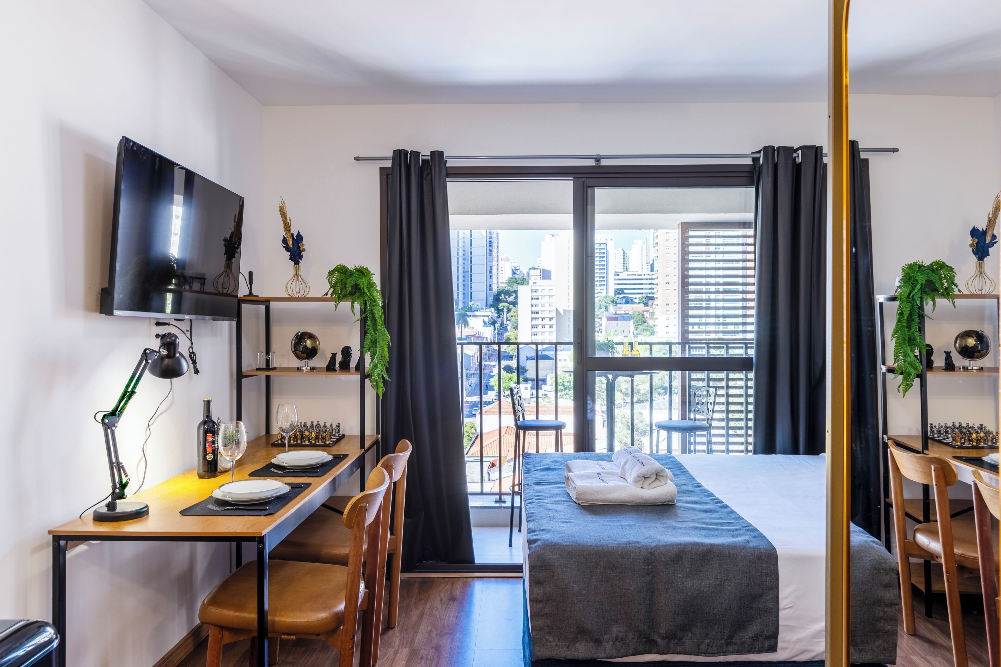 Classic-Apartment | Verdunkelungsvorhänge, kostenloses WLAN