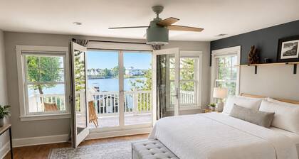 Coastal Waterfront Escape w/ Boat Dock + Beach