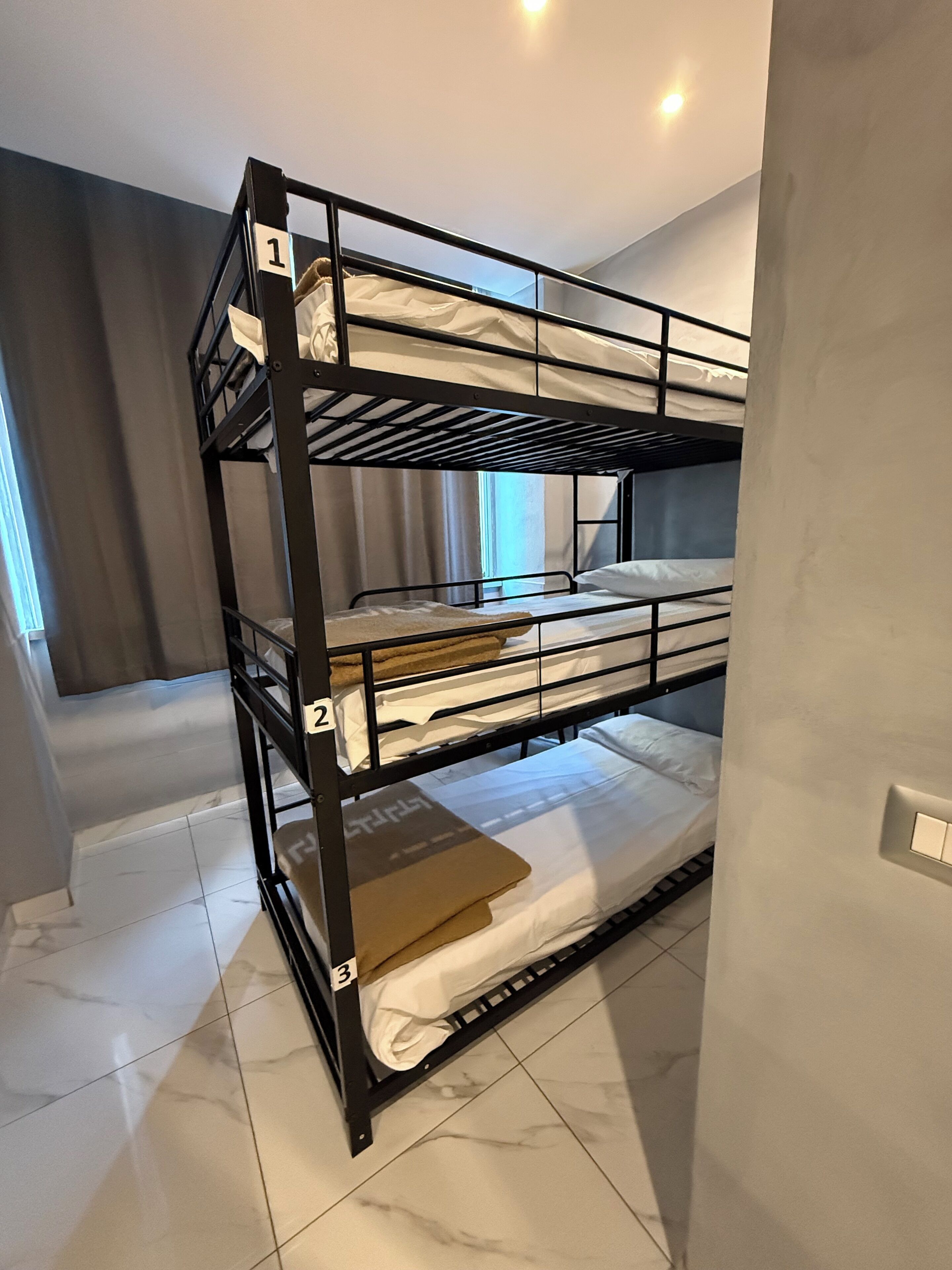 Shared Dormitory, Mixed Dorm | Premium bedding, down duvets, individually decorated, blackout curtains