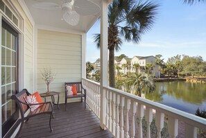 Terrace/patio - WINTER RENTER AMENITIES INCLUDED 4 bdr Elevator 8500 monthly Seabrook Charleston (Seabrook Island)