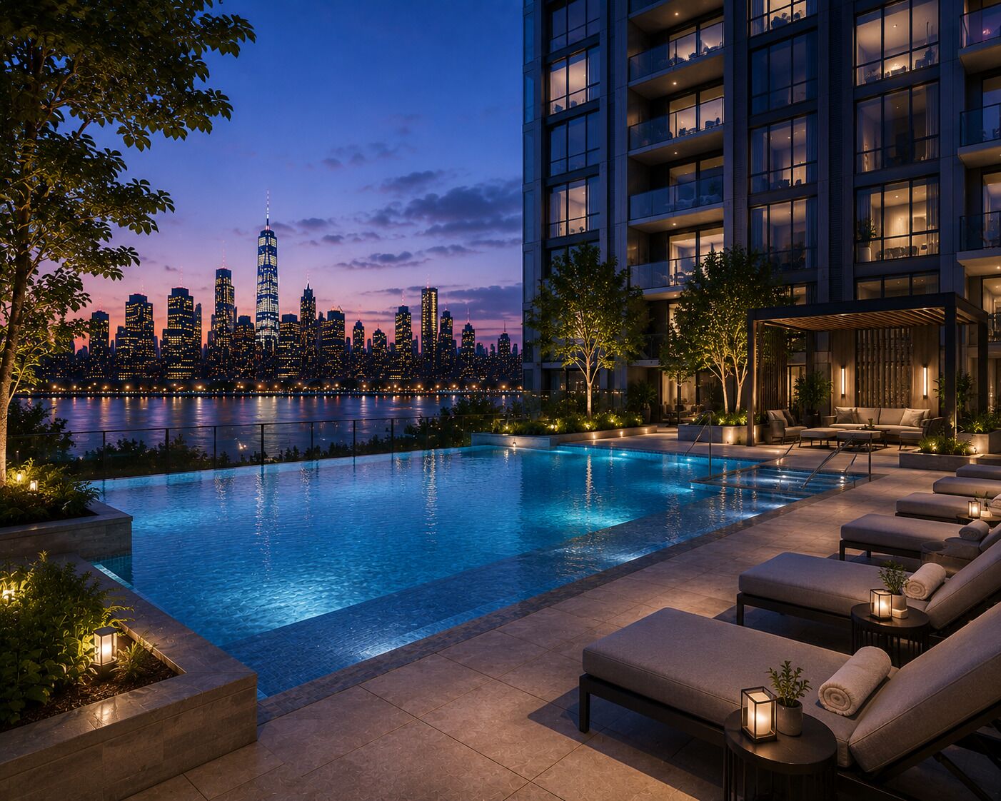 Outdoor pool