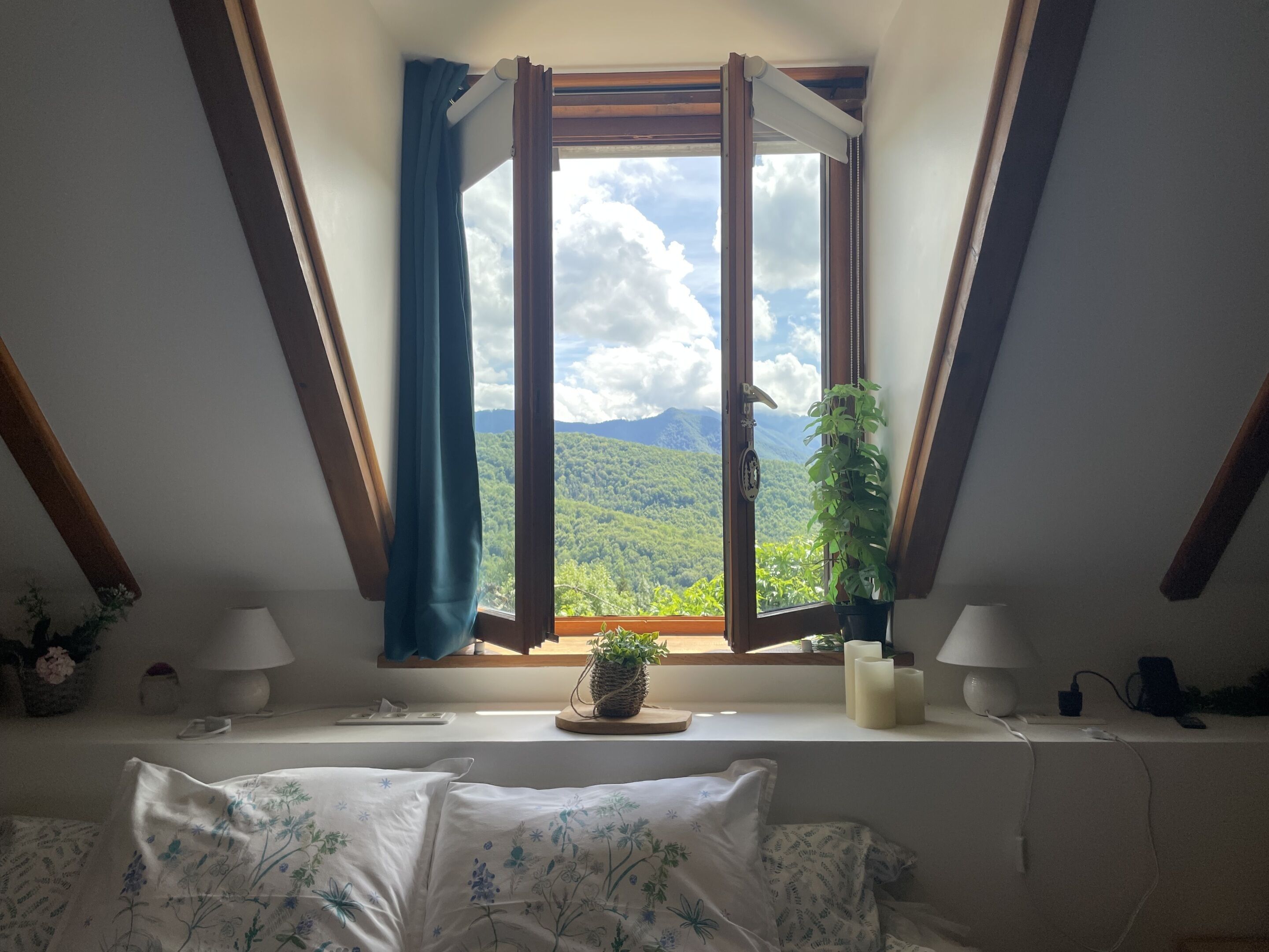 Doppia panoramica, vista montagna | Wi-Fi gratuito