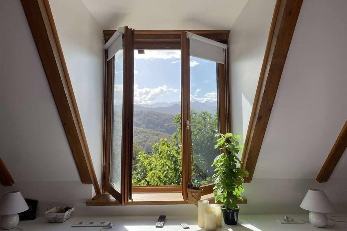 Habitación doble panorámica, vista a la montaña | Wifi gratis