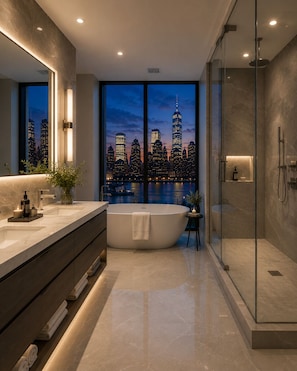 Appartement, vue mer | Salle de bain