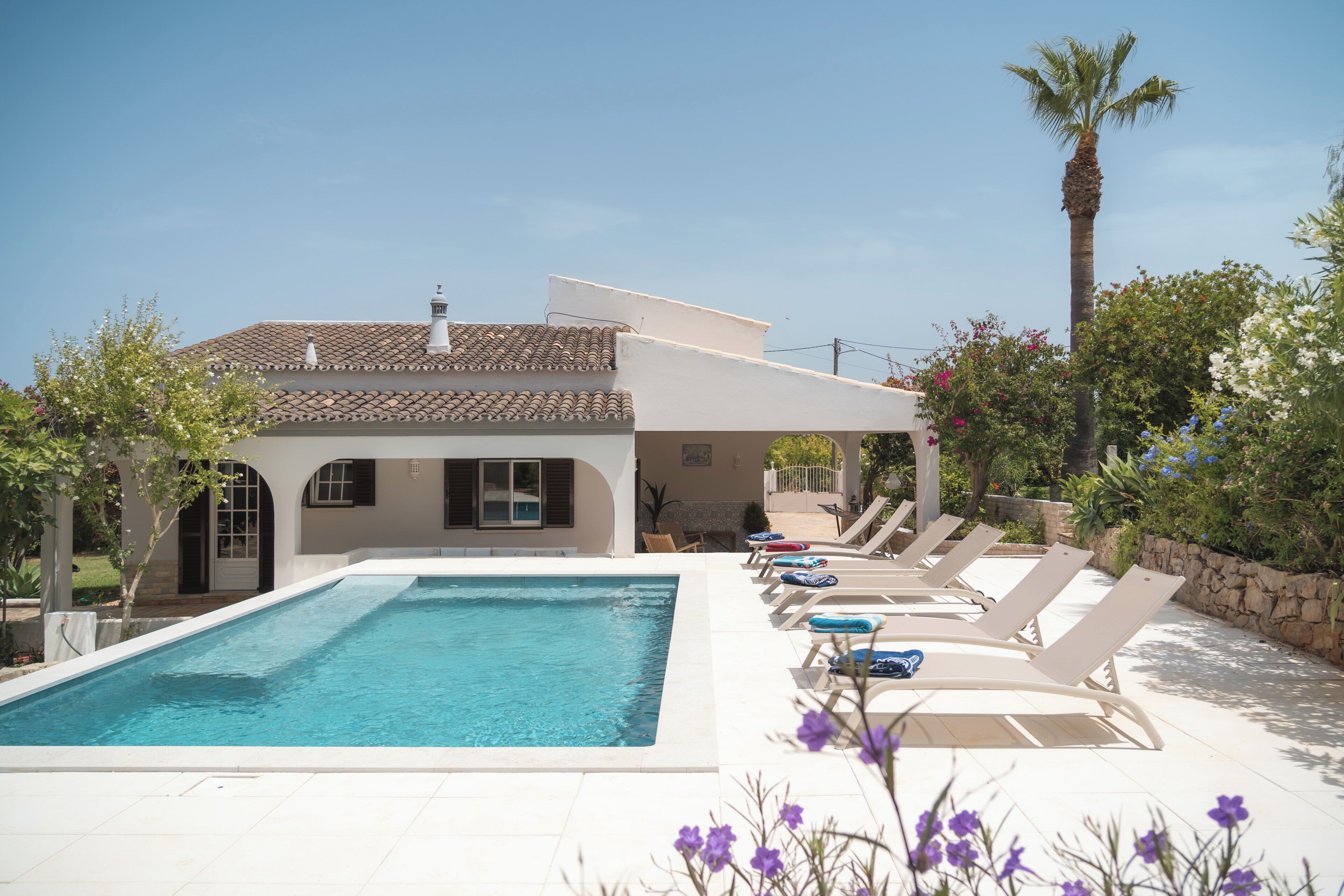 Outdoor pool, open 8:30 AM to 8:00 PM, pool umbrellas, sun loungers