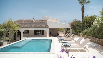 Outdoor pool, open 8:30 AM to 8:00 PM, pool umbrellas, sun loungers
