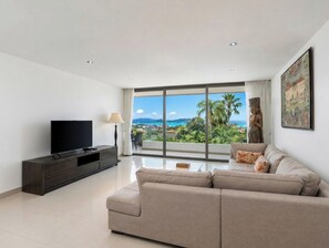 Living area - Best Sea Views Walk Surin Beach- Sunsuri C297 (Choeng Thale)