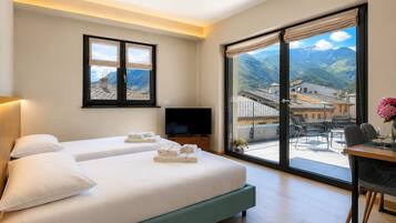 Deluxe-Suite, Bergblick