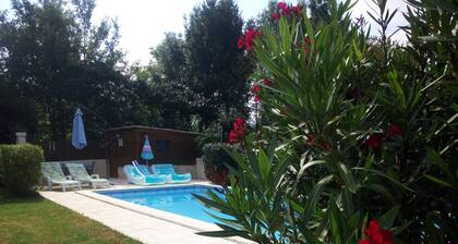 Pour 2 avec piscine privative au calme