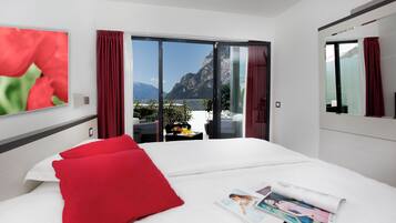 Doppelzimmer, 1 King-Bett, Seeblick