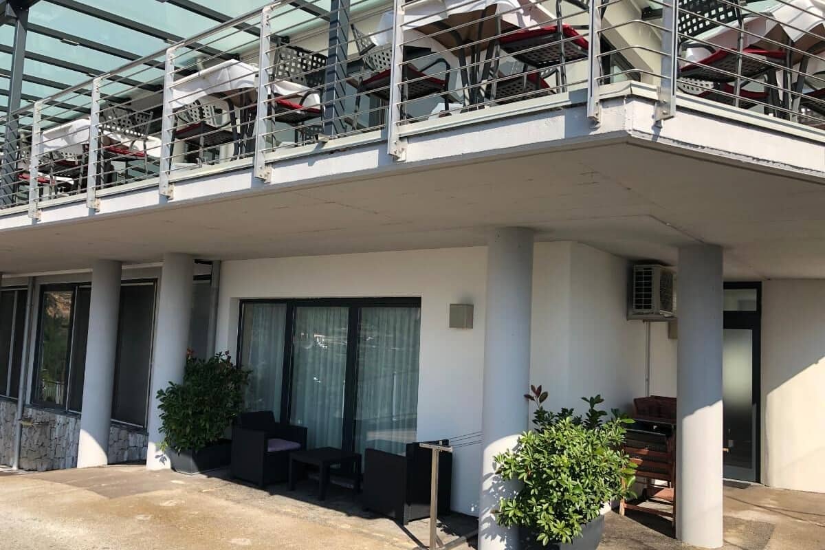 Economy Quadruple Room, Patio | In-room safe, blackout curtains, cots/infant beds, free WiFi