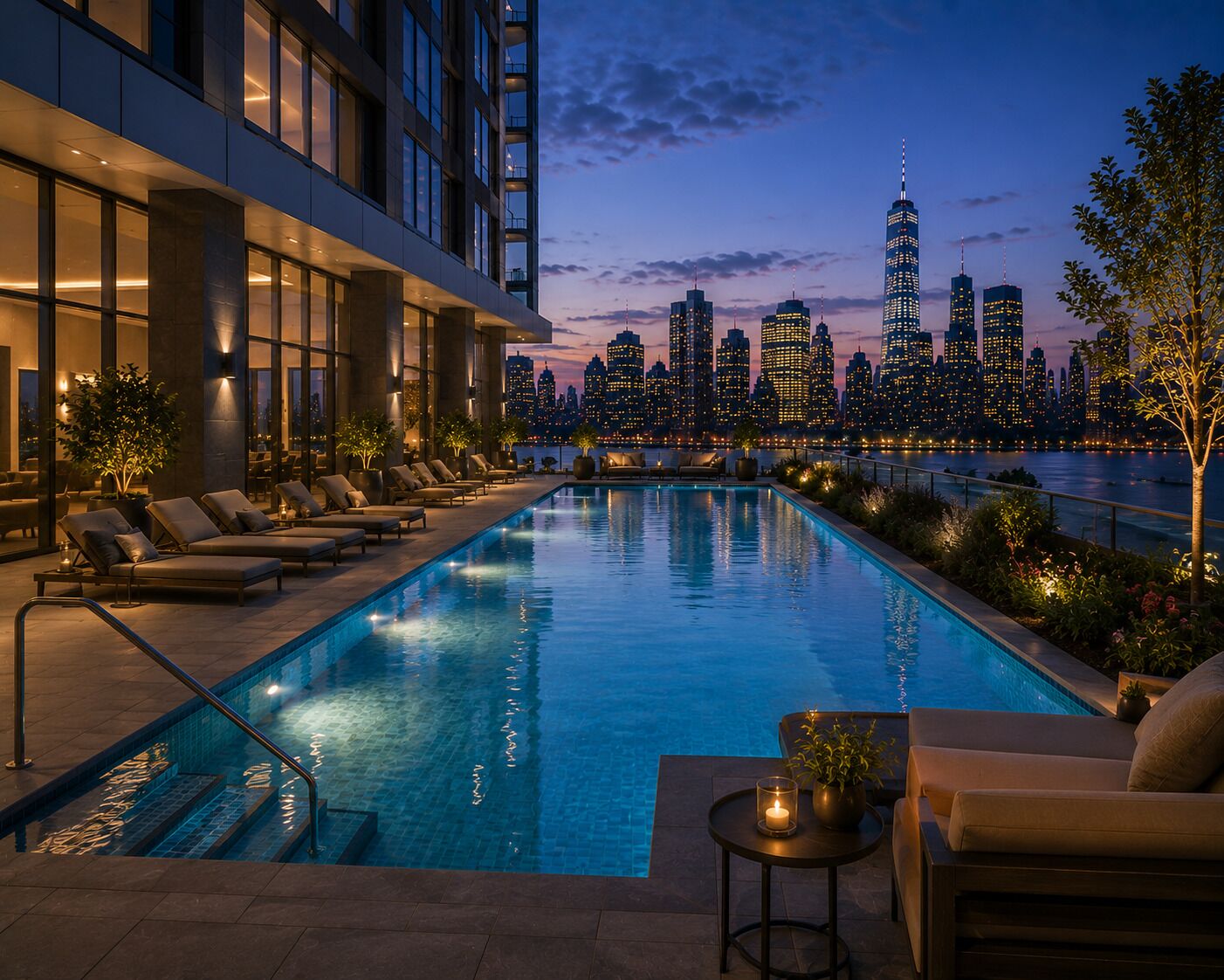 Outdoor pool