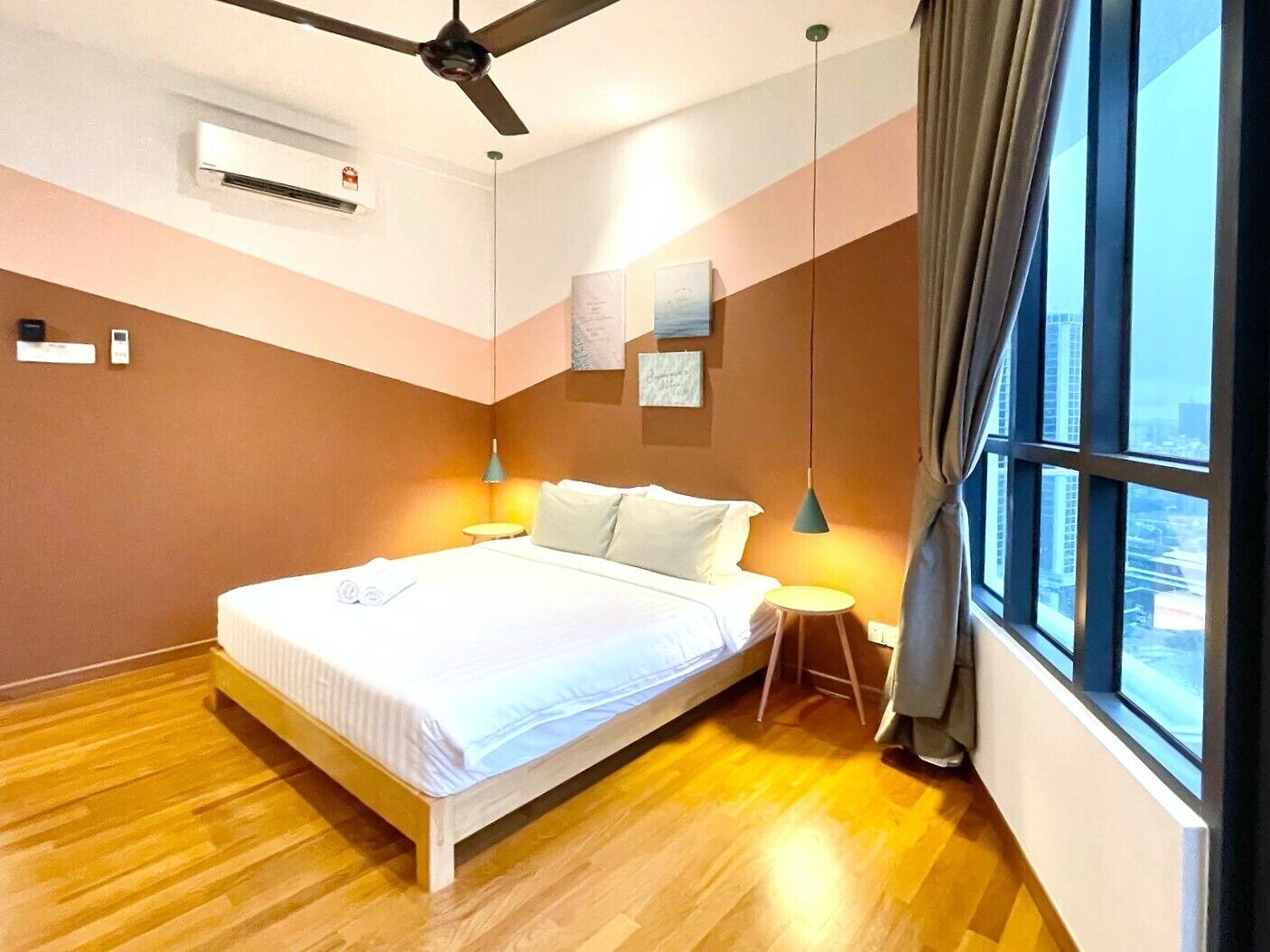 Apartment, 3 Bedrooms, City View | Desk, iron/ironing board, free WiFi, bed sheets