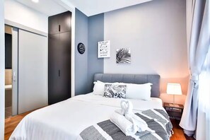 Apartment, 2 Schlafzimmer, Stadtblick