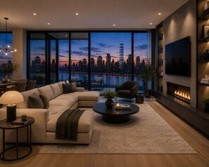 Apartment, City View | Living area - KL Gateway Residences by Bangsar (Kuala Lumpur)