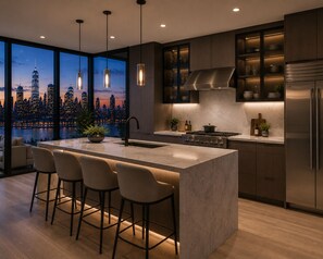 Apartment, City View | Private kitchen - KL Gateway Residences by Bangsar (Kuala Lumpur)