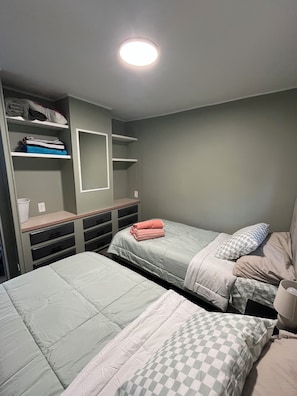 2 habitaciones, wifi, ropa de cama y acceso para silla de ruedas 