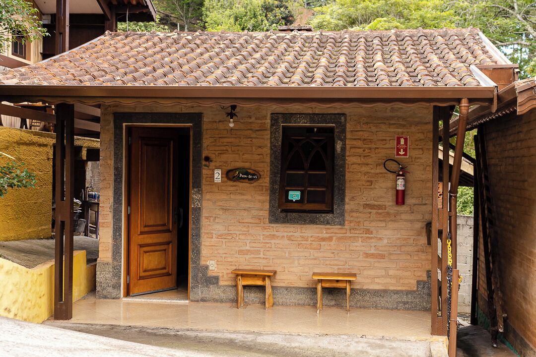 Chalet Comfort, beranda, pemandangan halaman | Detail eksterior