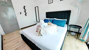 Departamento, vista a la ciudad | Tabla de planchar con plancha y wifi gratis