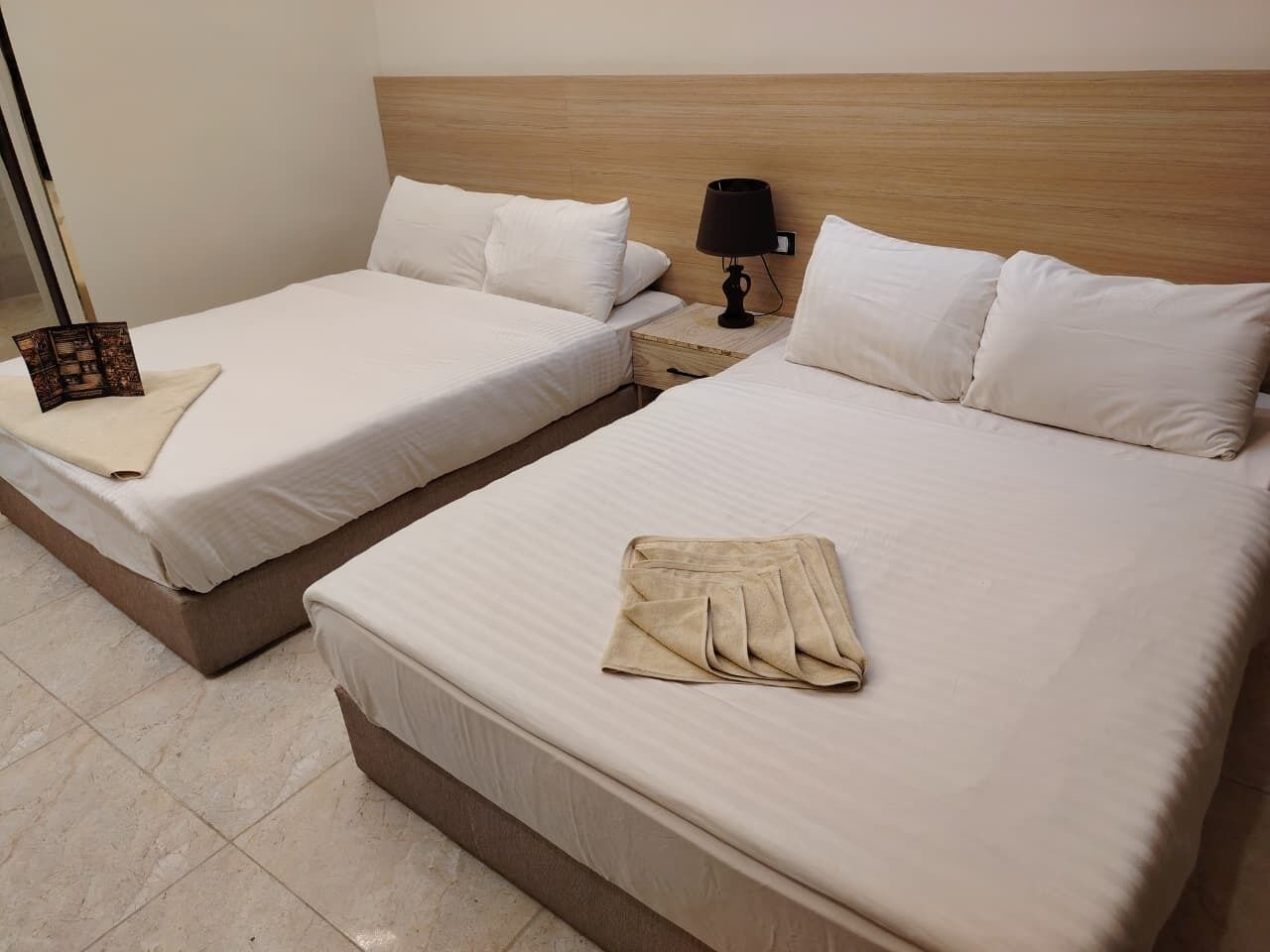 Comfort Triple Room, Desert View | Laptop workspace, blackout drapes, free WiFi
