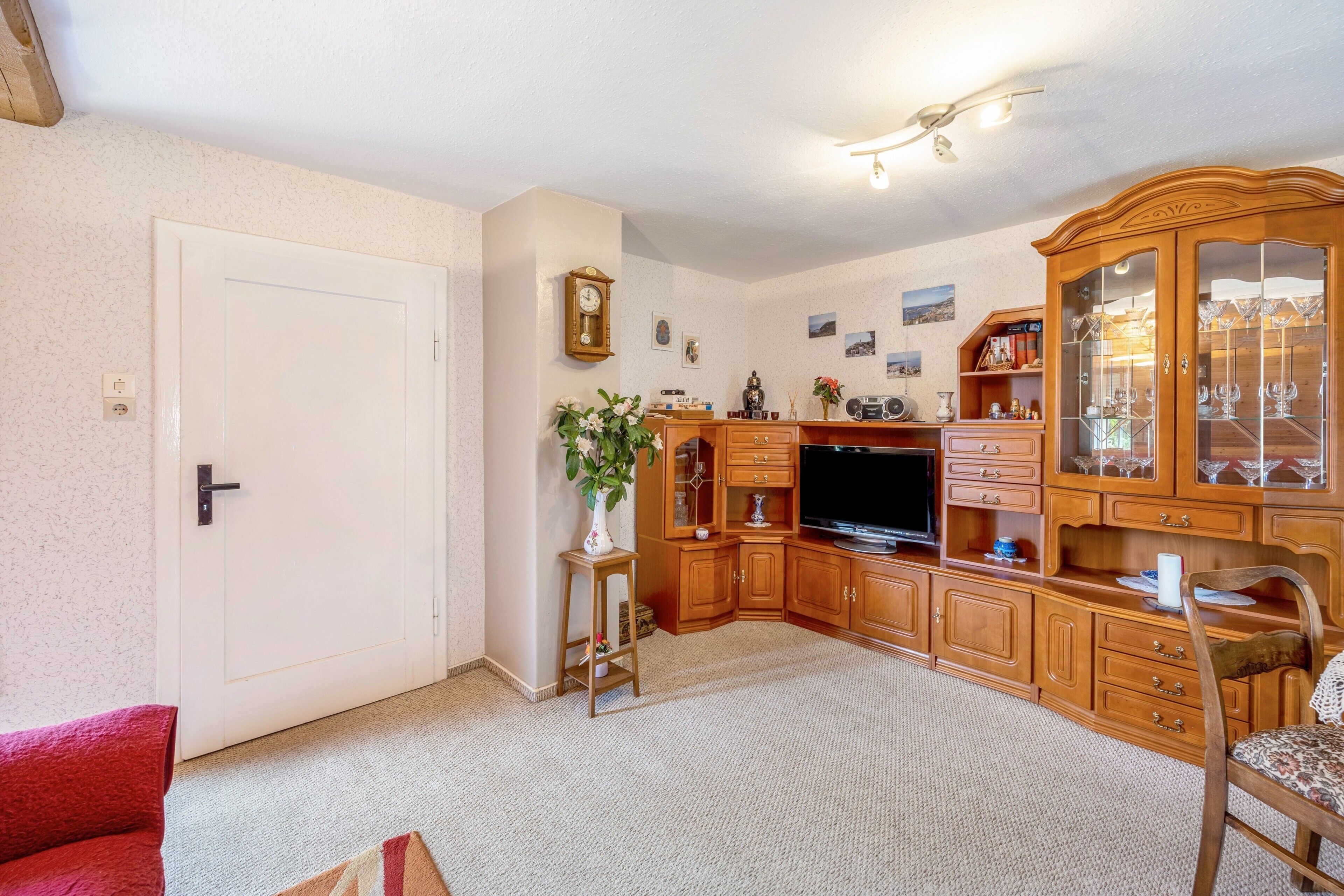 TV, DVD player, table tennis