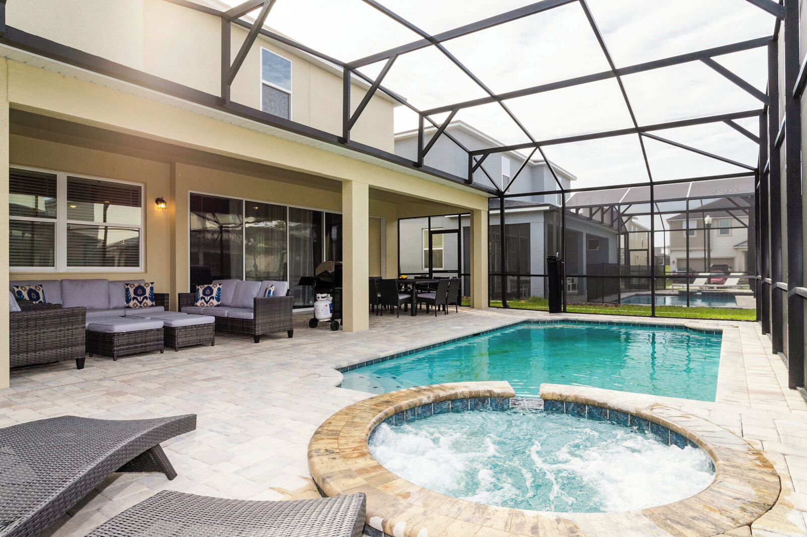 Villa Familiale, patio | Piscine