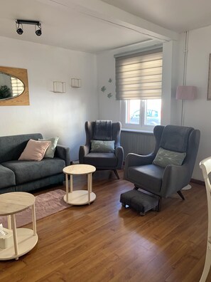 Living area - THE HOUSE NEXT DOOR TO STRASBOURG (Illkirch-Graffenstaden)