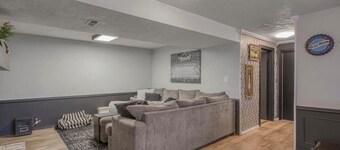 3 BR Cozy Home w/ Large Backyard & Basement Hangout in Quiet Neighborhood