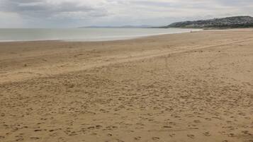 On the beach
