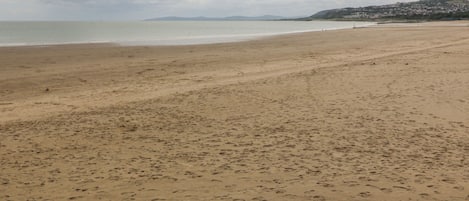 On the beach
