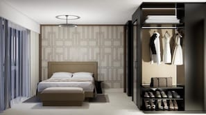 Habitación doble Deluxe, vista al jardín | Escritorio, espacio para trabajar con laptop y wifi gratis