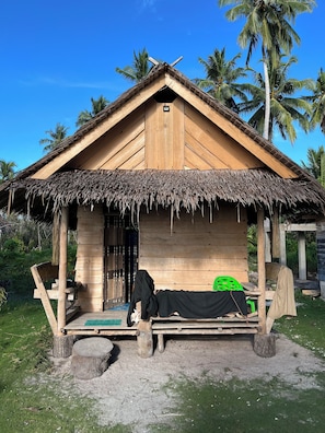 Comfort bungalow, uitzicht op zee | Terrein van de accommodatie