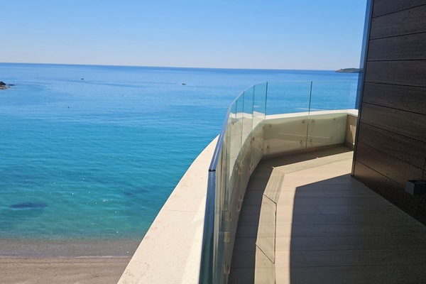 Luxury Suite, Balcony, Sea View | Terrace/patio