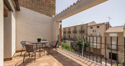 Apartment 'Ca La Inés' with Private Terrace, Wi-Fi and Air Conditioning