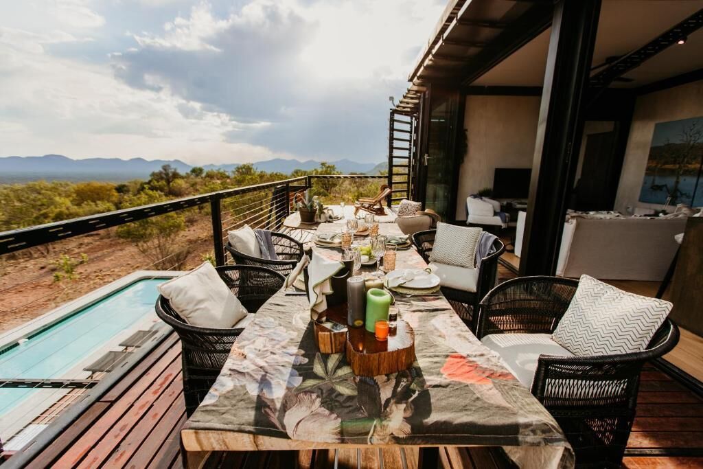 Panoramic-Villa, Bergblick | Speisen im Freien