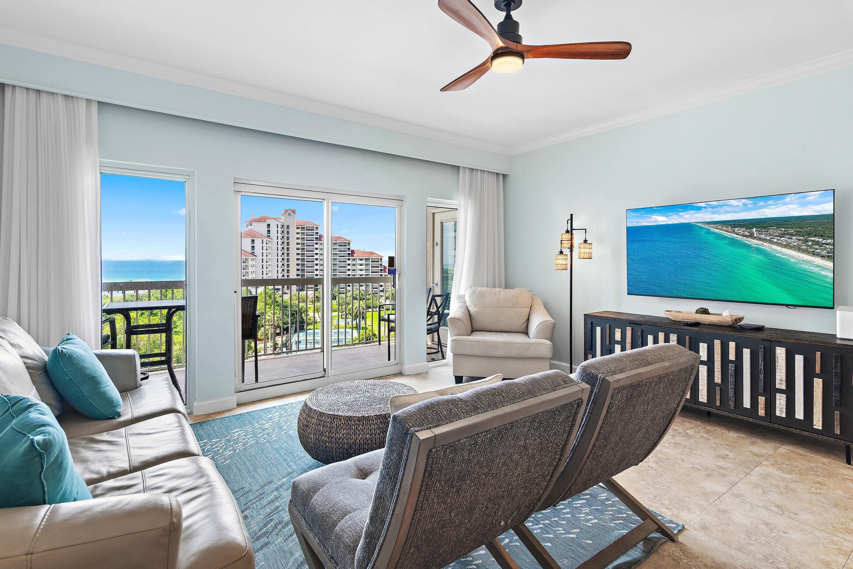 Condo, Plusieurs lits (Summit at Tops'l 612- Miramar Memorie) | Aire de séjour