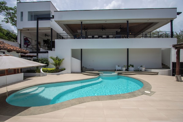 Pool - Luxury Villa: Private Pool + Panoramic Ocean Views (San Juan del Sur)