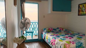 Comfort-Doppelzimmer, 1 Doppelbett, Balkon, Meerblick