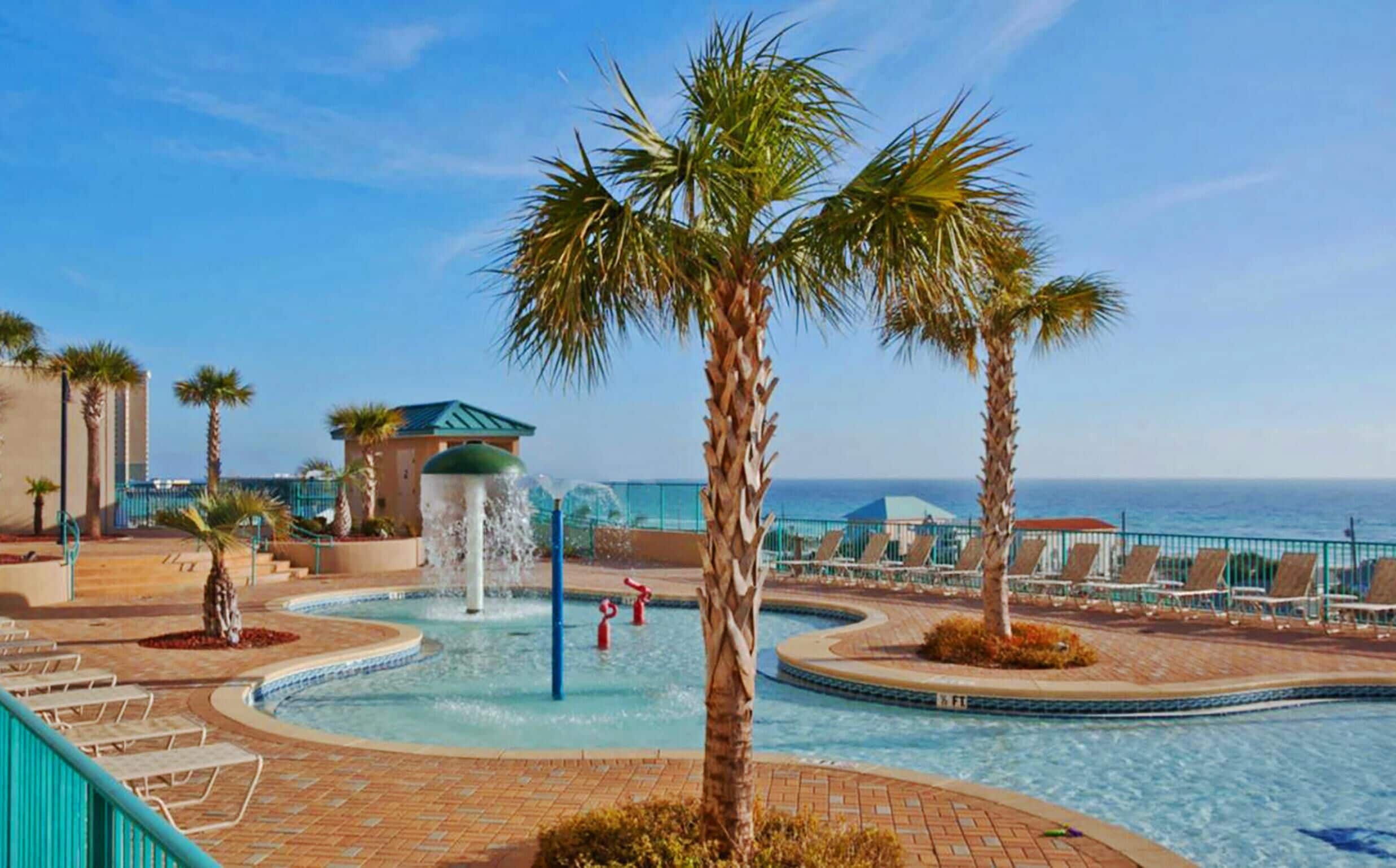 Condo, 1 King Bed with Sofa bed (Laketown Wharf 318) | Pool | Outdoor pool, a heated pool