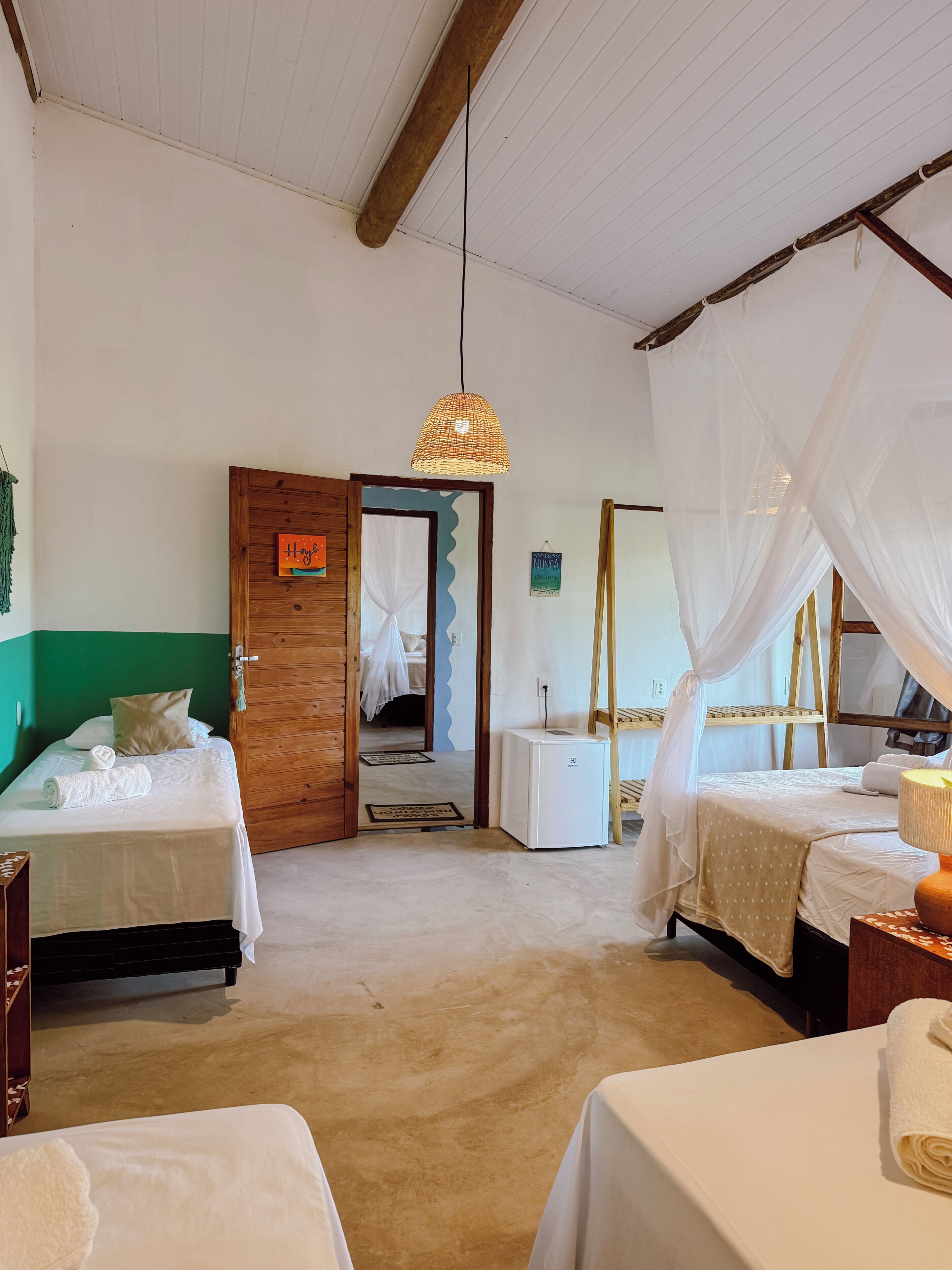 Wifi gratis y ropa de cama 